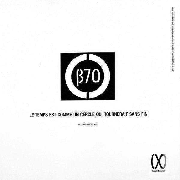 Le Temps Est Comme Un Cercle Qui Tournerait Sans Fin (12")