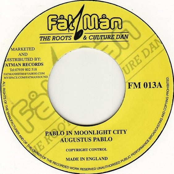 Pablo In Moonlight City (7")