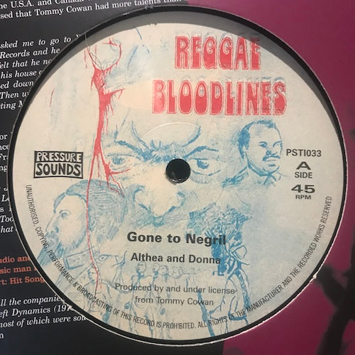 Althea And Donna – Gone To Negril