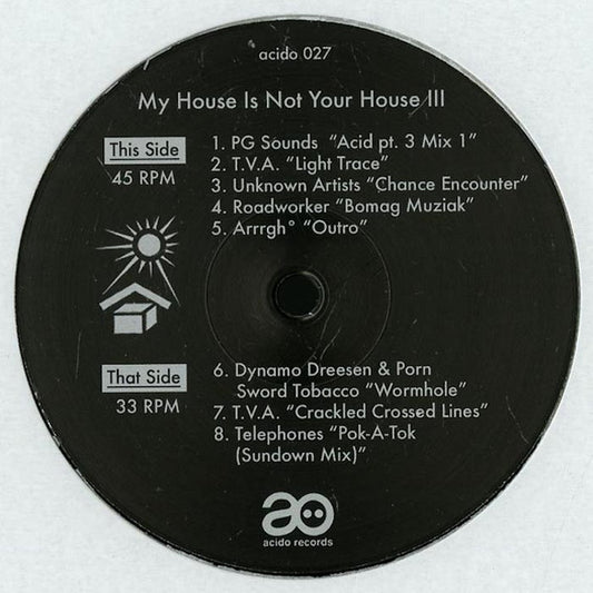 Various – My House Is Not Your House III (EP)