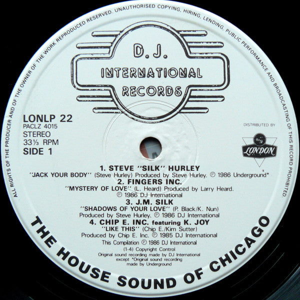 The House Sound Of Chicago