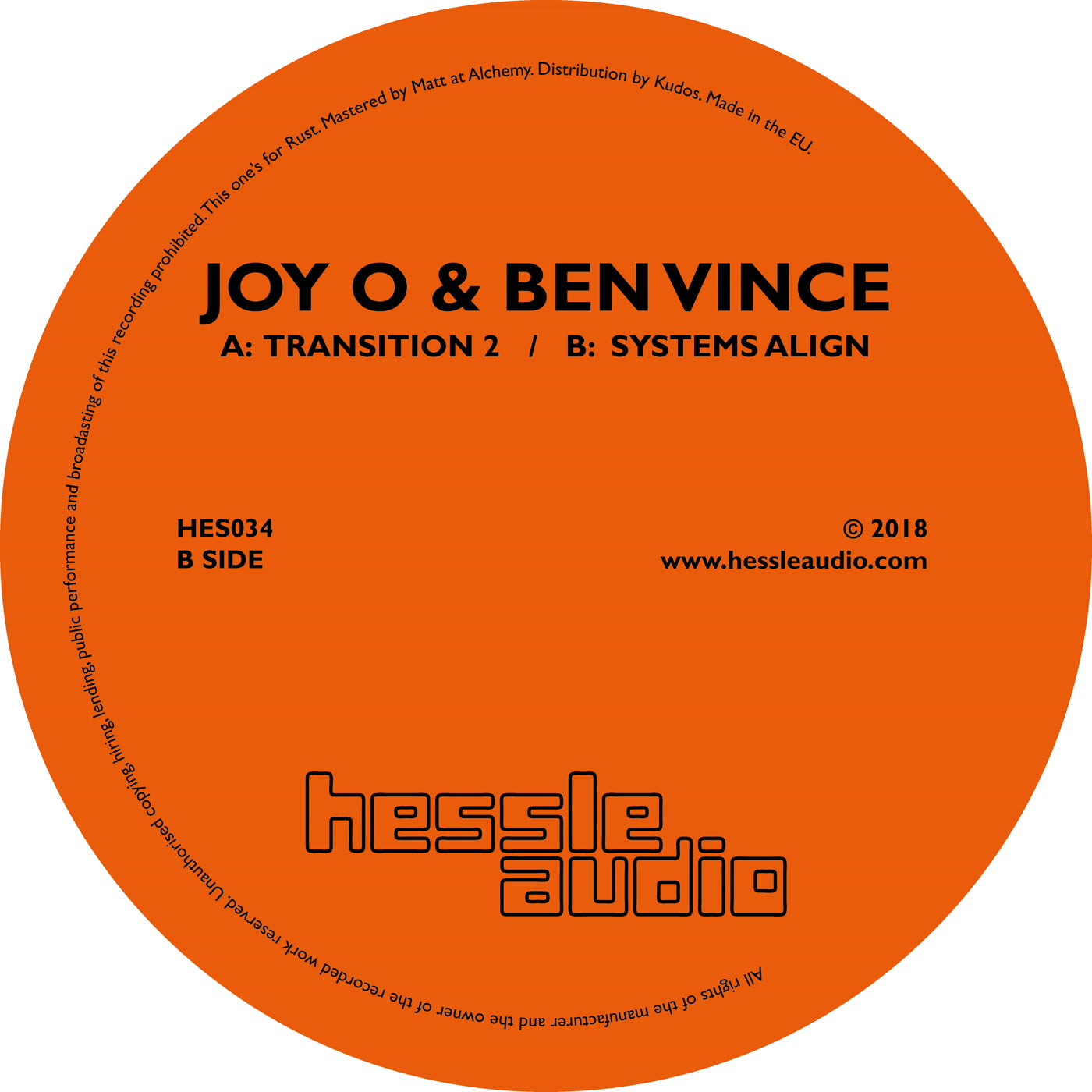 Joy O Ben Vince - Transition 2 Systems Align